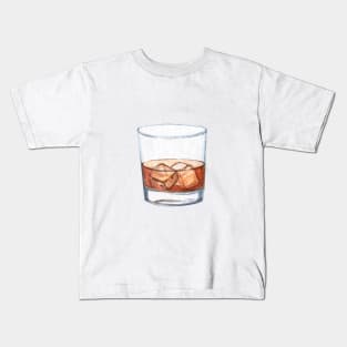 Alcohol drink with ice Kids T-Shirt